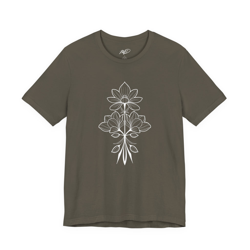 Flowers Jersey Short Sleeve Tee