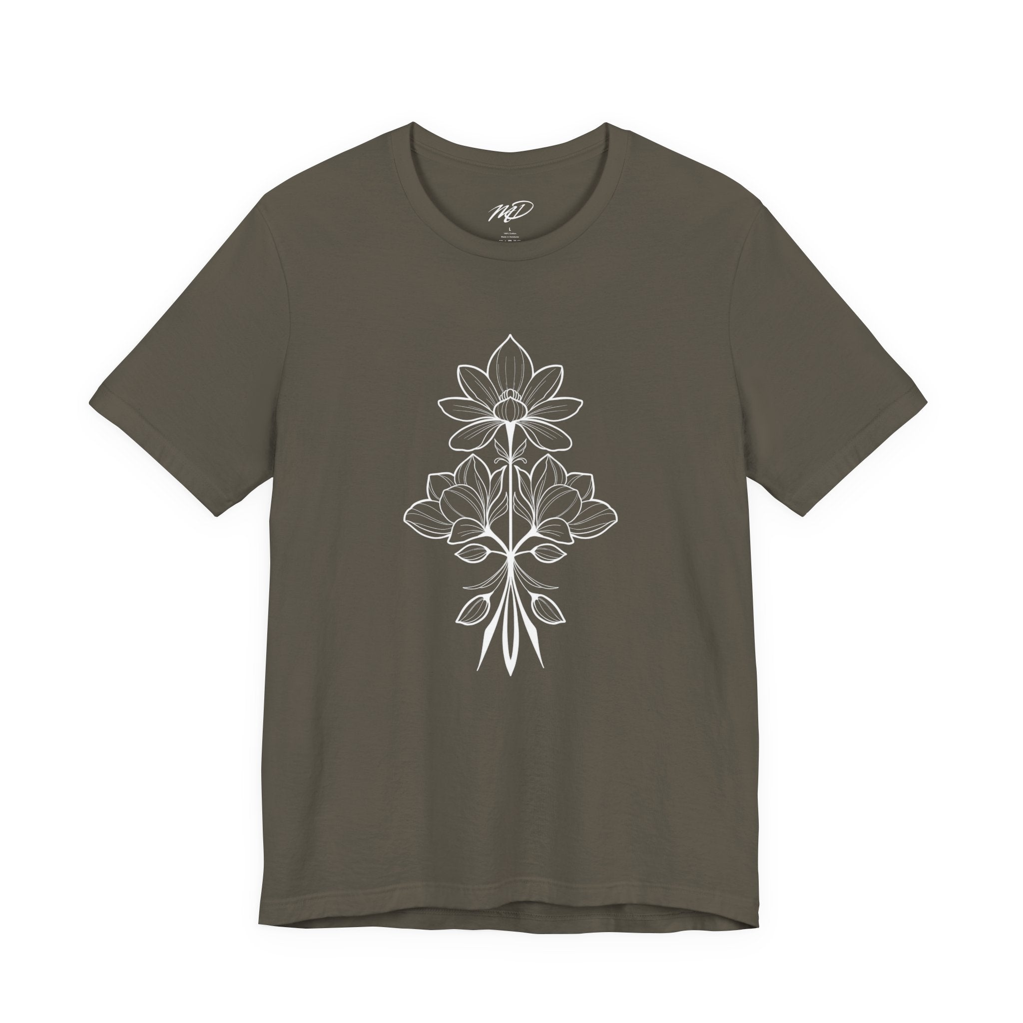 Flowers Jersey Short Sleeve Tee