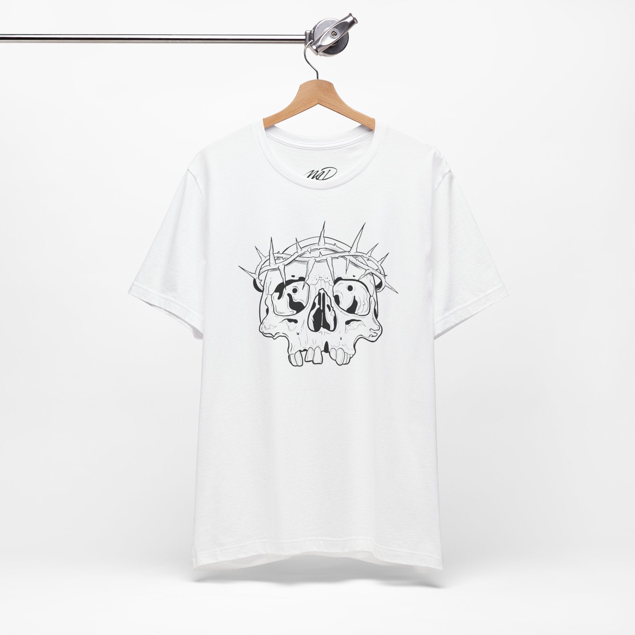 Thorned Skull  Jersey Short Sleeve Tee