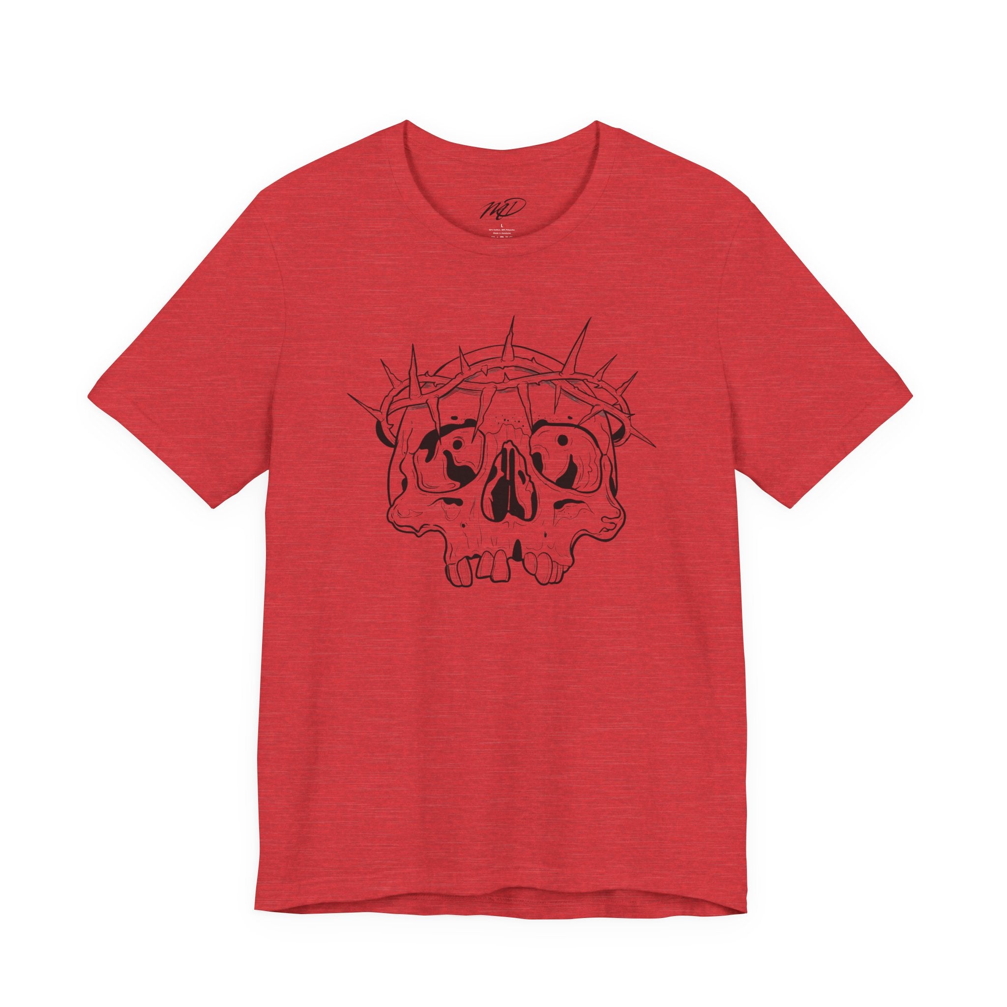 Thorned Skull  Jersey Short Sleeve Tee