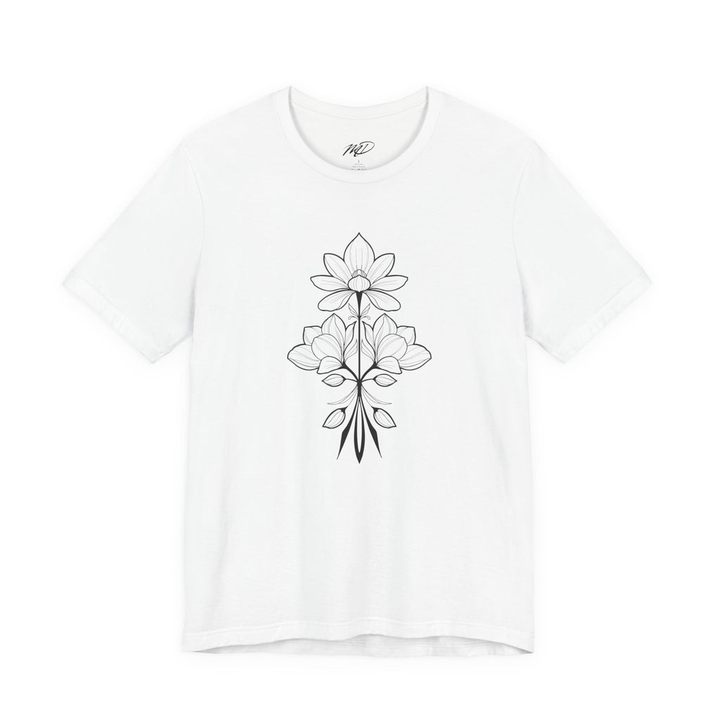Flowers Jersey Short Sleeve Tee