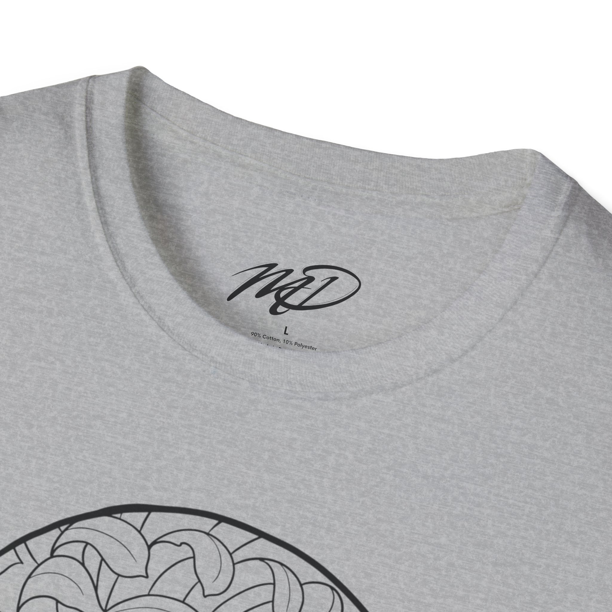 Floral Skull Unisex Softstyle T-Shirt