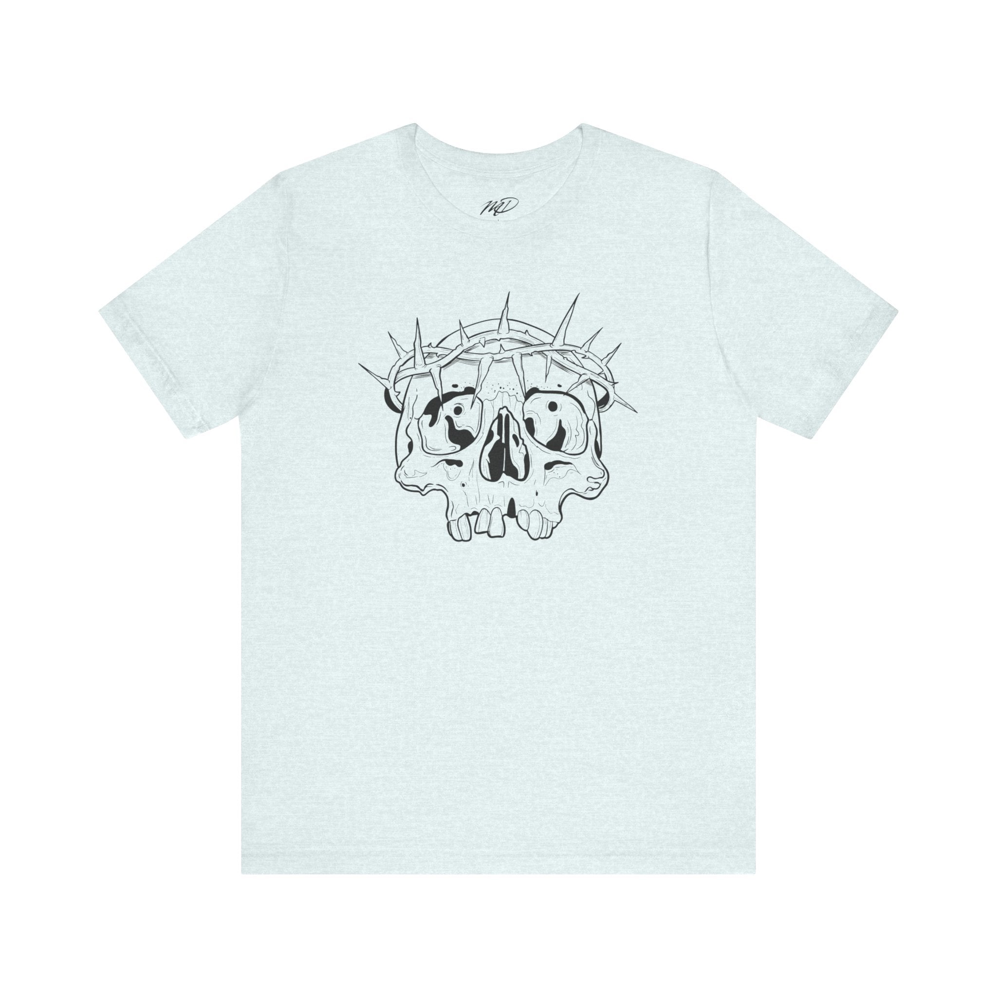 Thorned Skull  Jersey Short Sleeve Tee
