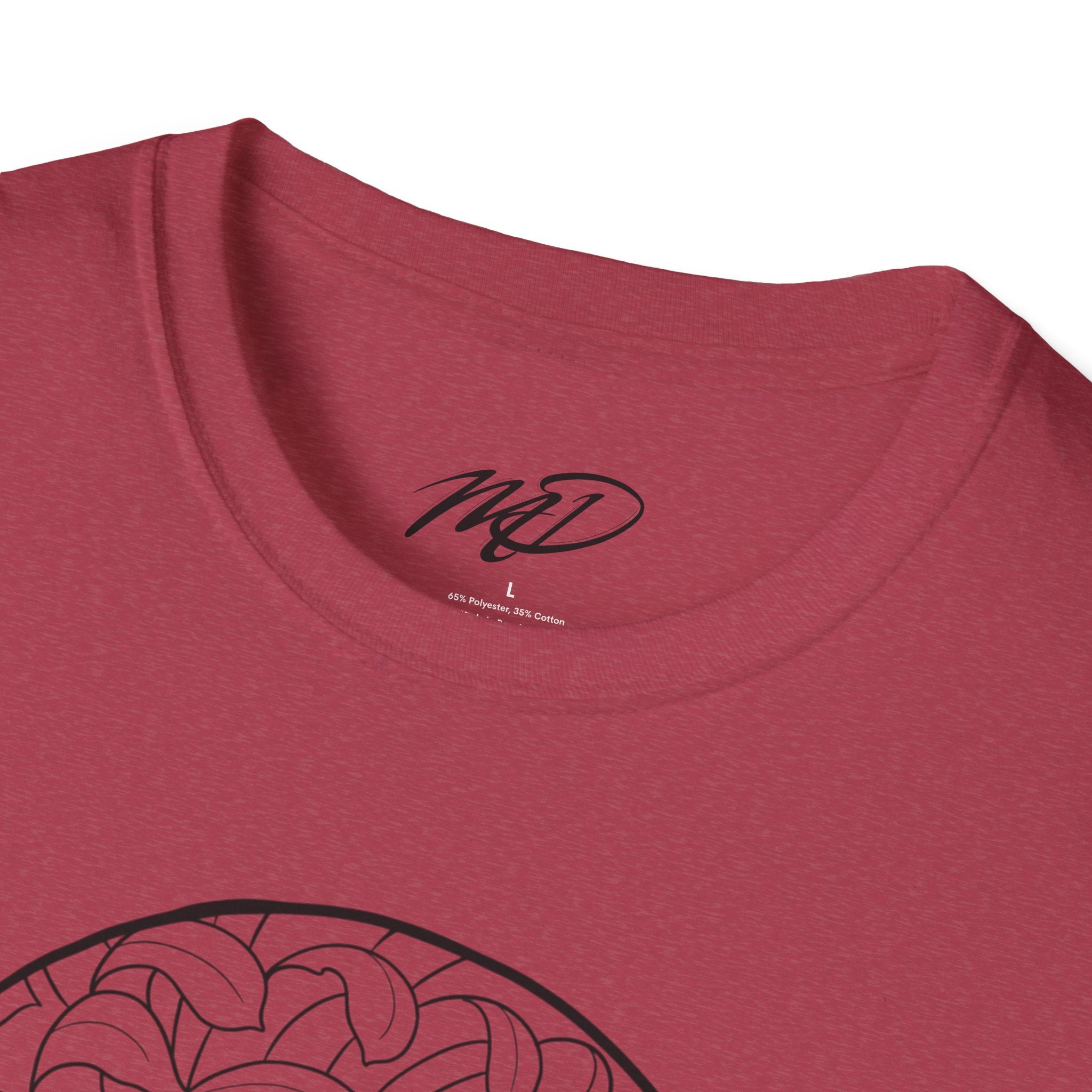 Floral Skull Unisex Softstyle T-Shirt