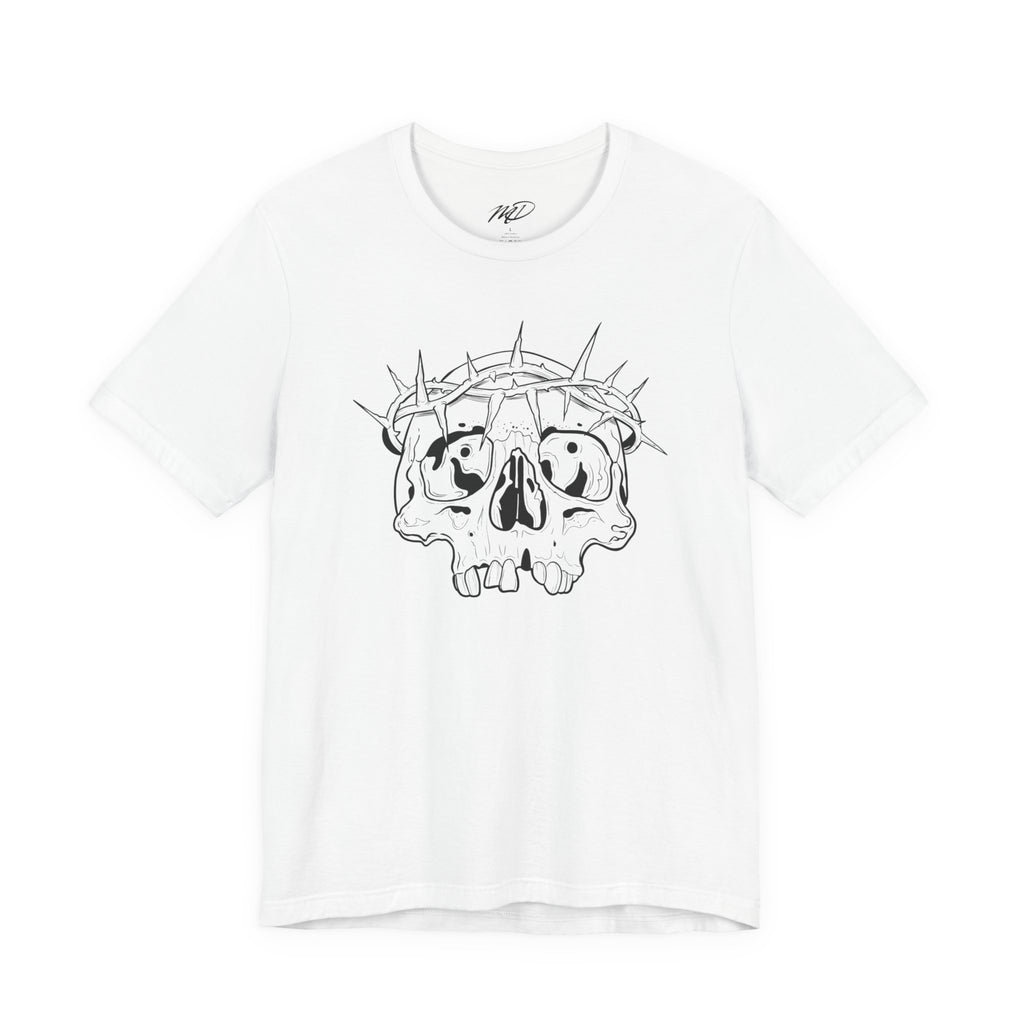 Thorned Skull  Jersey Short Sleeve Tee