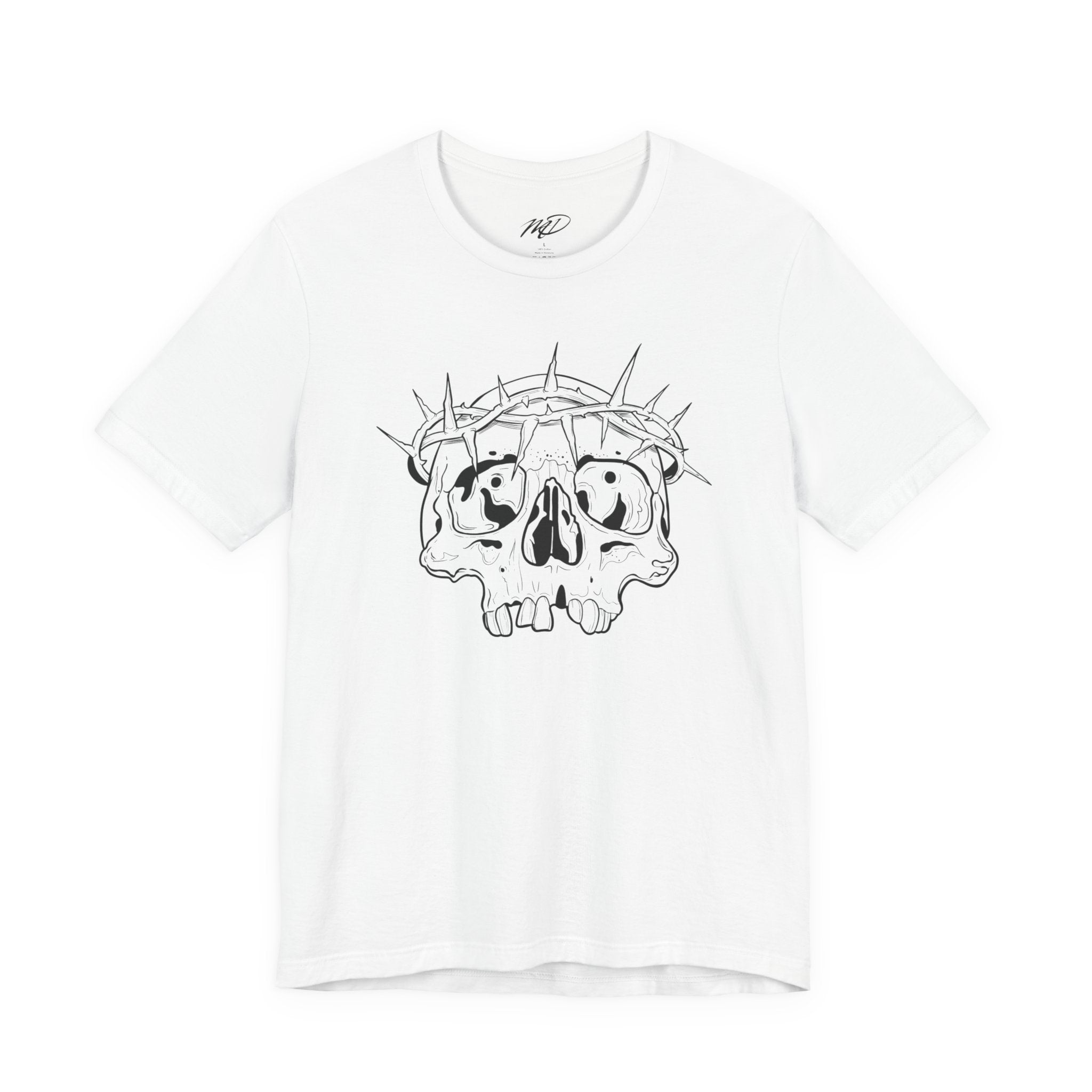 Thorned Skull  Jersey Short Sleeve Tee