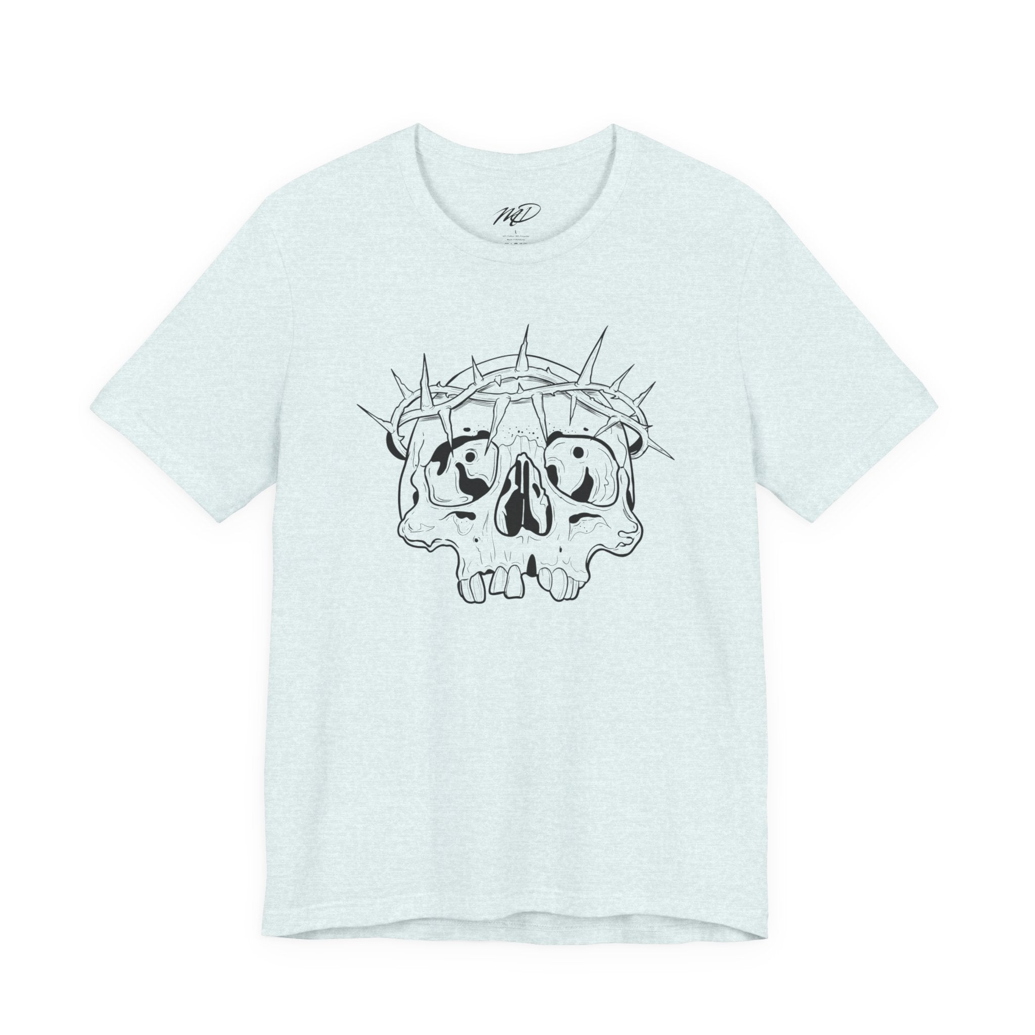 Thorned Skull  Jersey Short Sleeve Tee