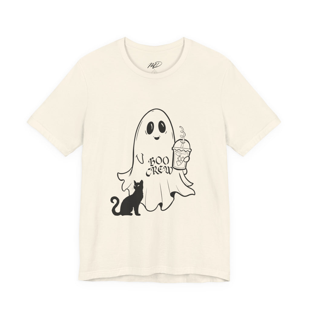 Coffee ghost Jersey Short Sleeve Tee