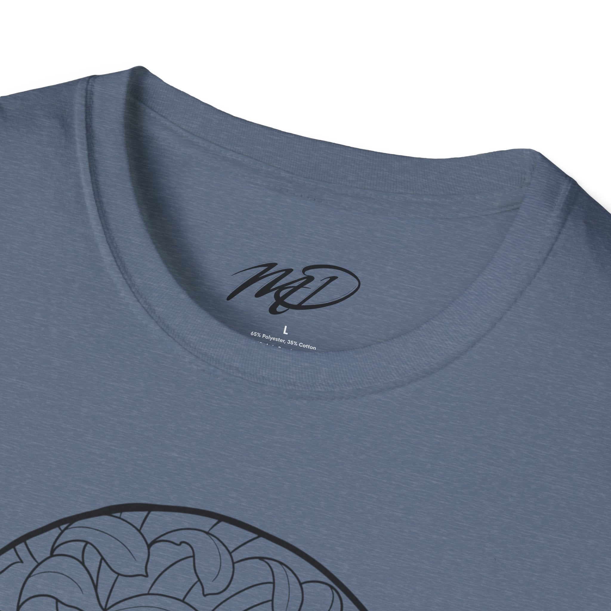 Floral Skull Unisex Softstyle T-Shirt