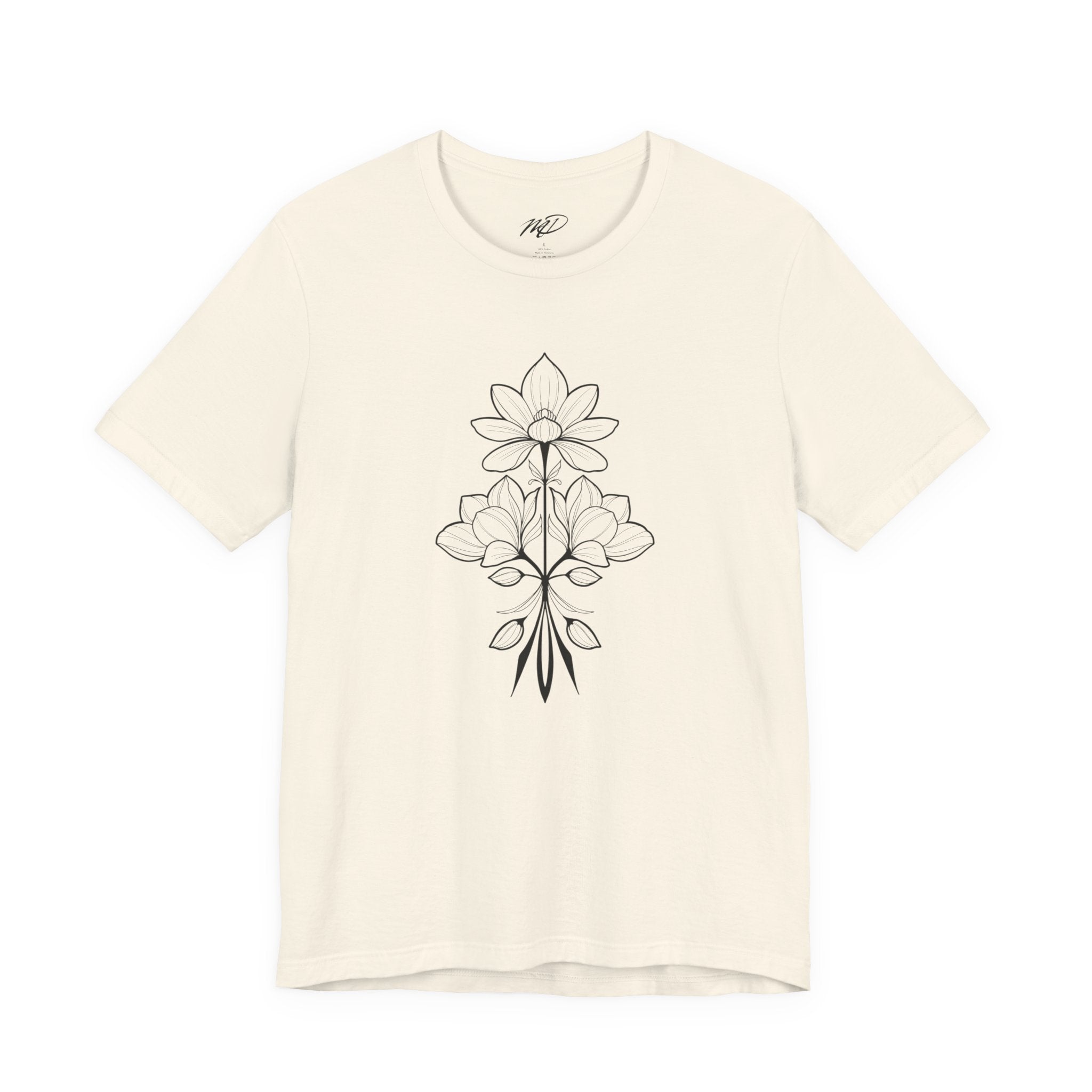 Flowers Jersey Short Sleeve Tee