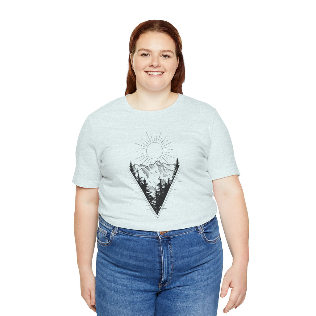 Mountains Jersey Short Sleeve Tee