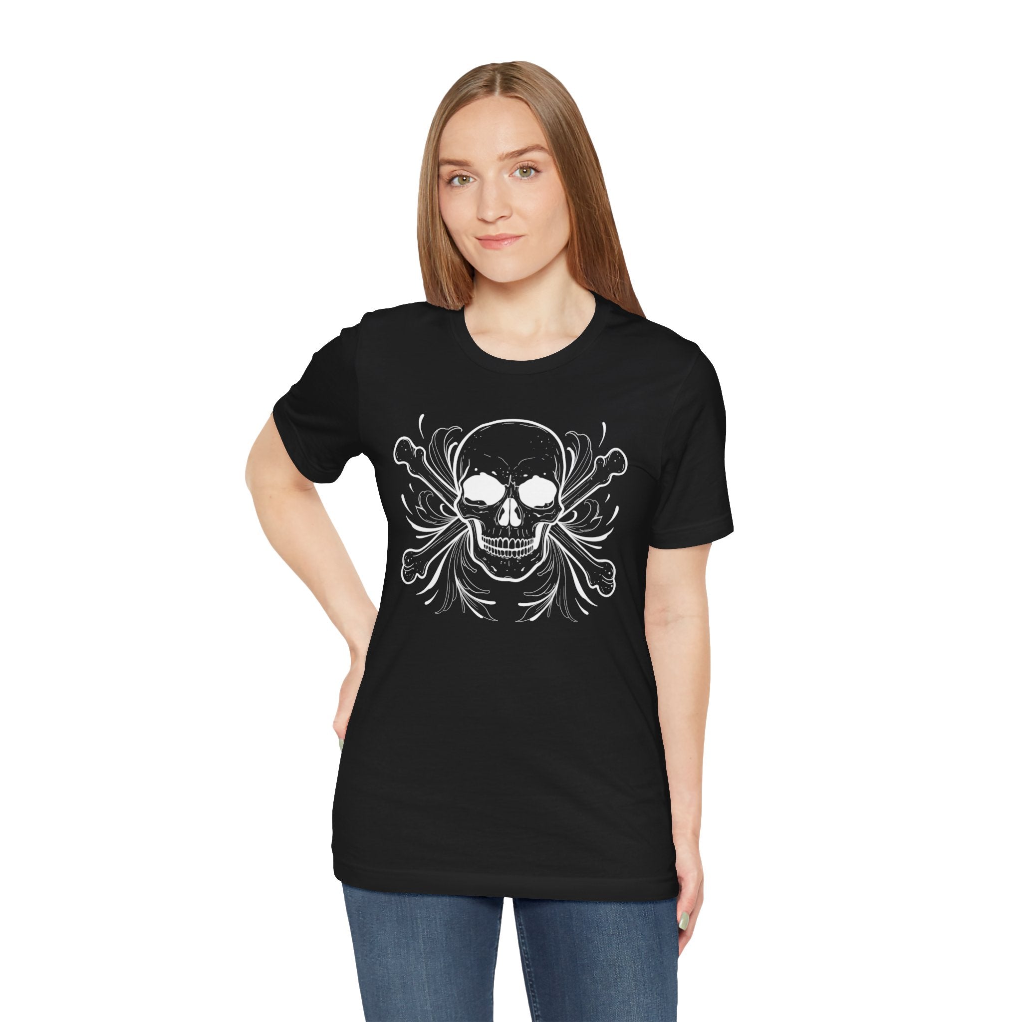 Skull and Bones Jersey Short Sleeve Tee