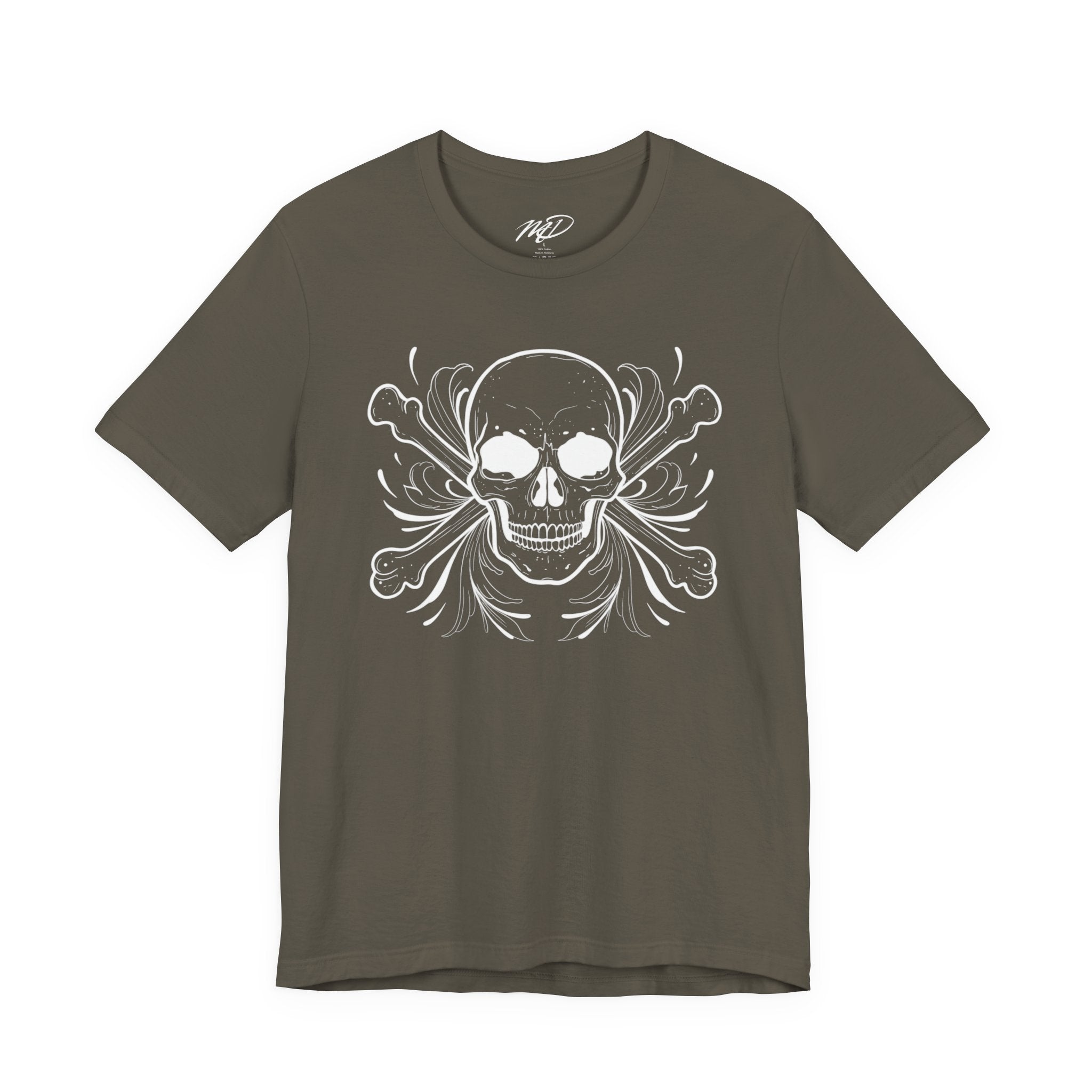 Skull and Bones Jersey Short Sleeve Tee