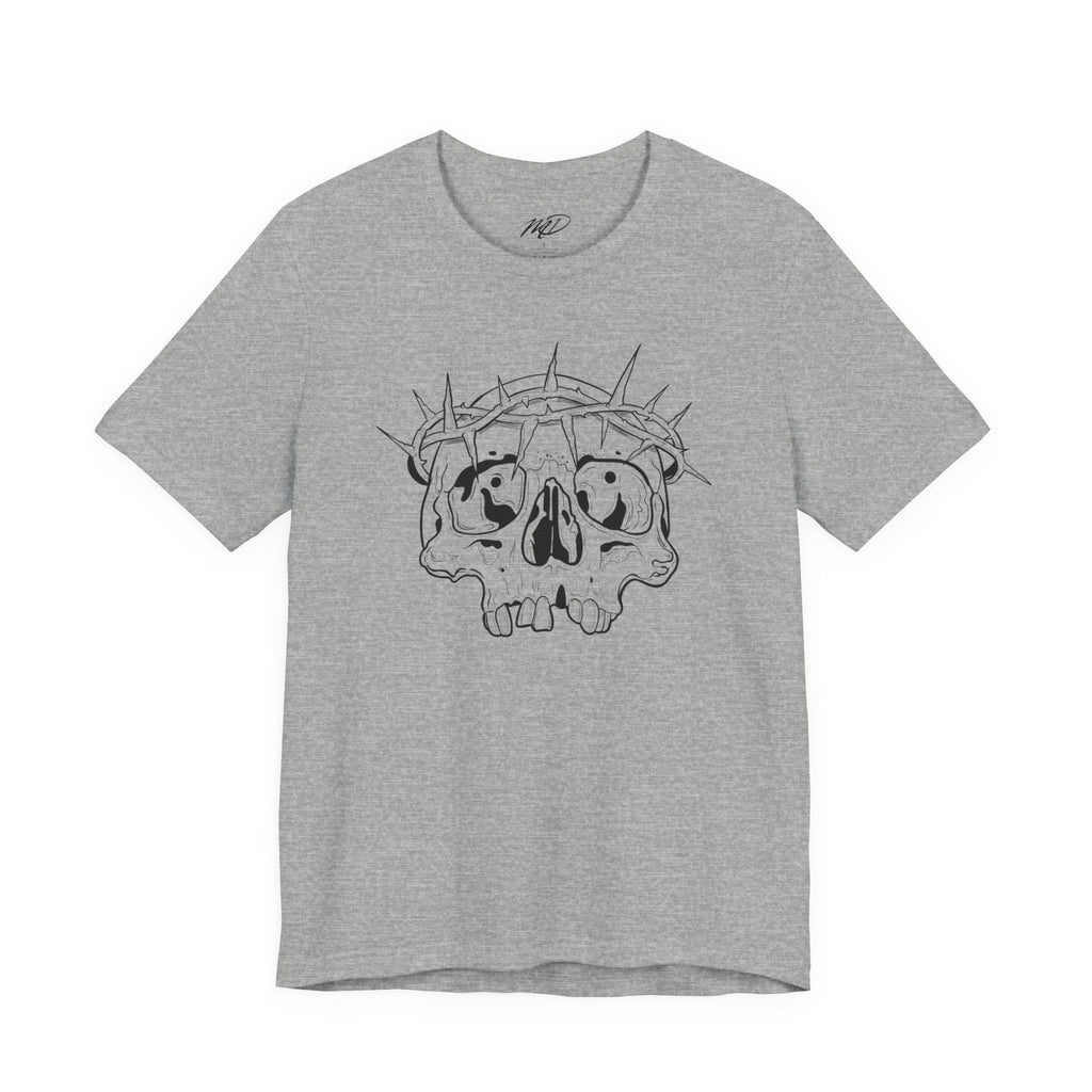 Thorned Skull  Jersey Short Sleeve Tee