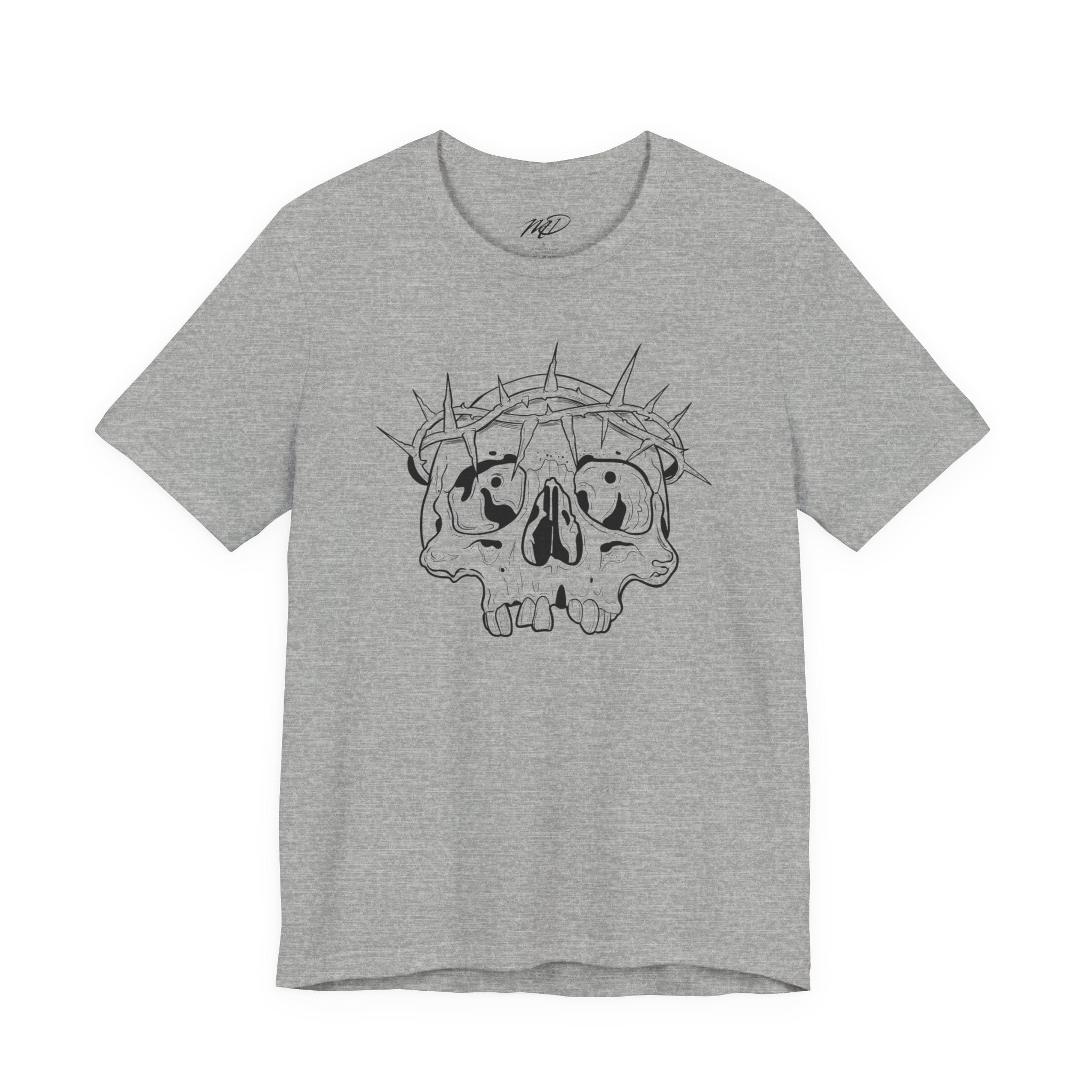Thorned Skull  Jersey Short Sleeve Tee