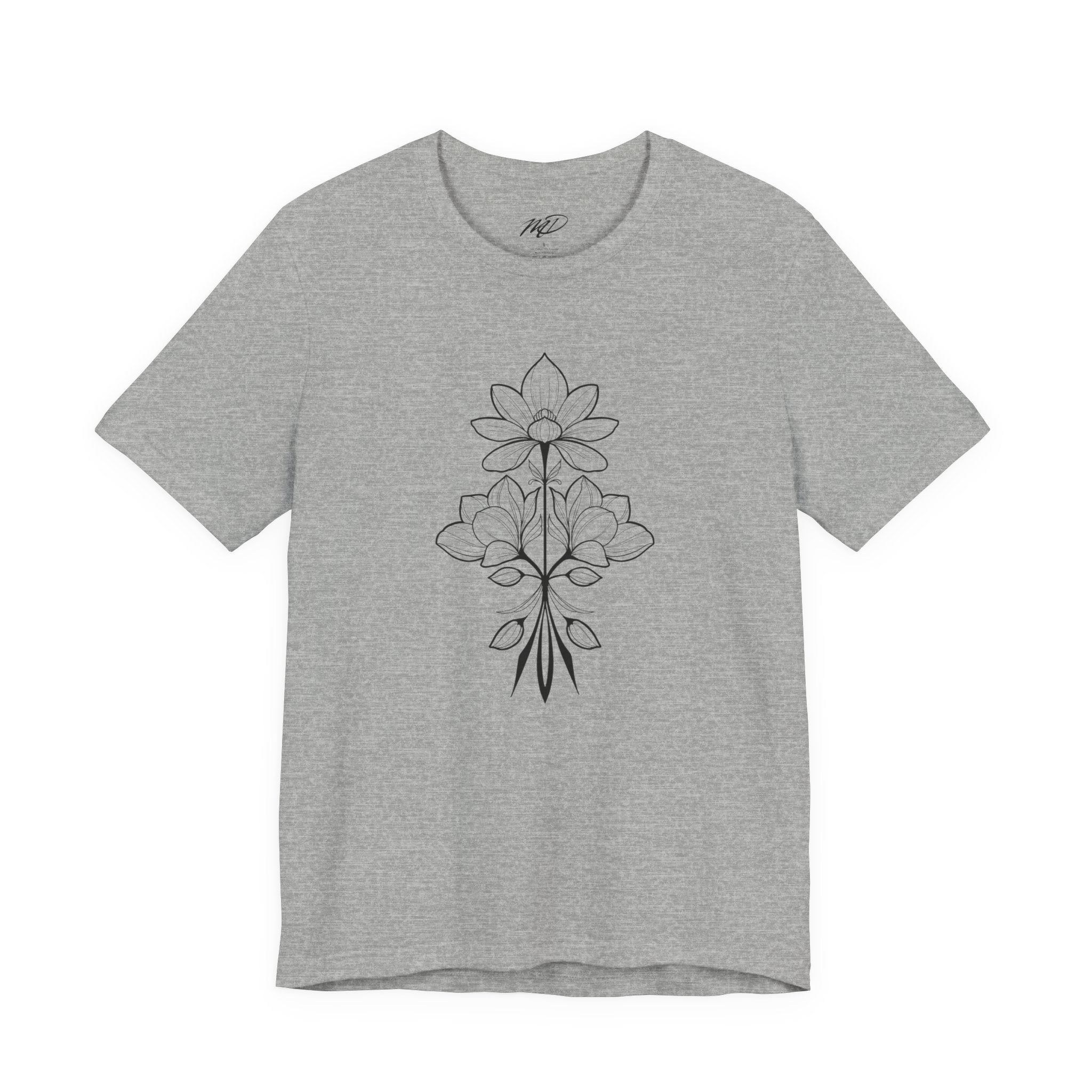 Flowers Jersey Short Sleeve Tee
