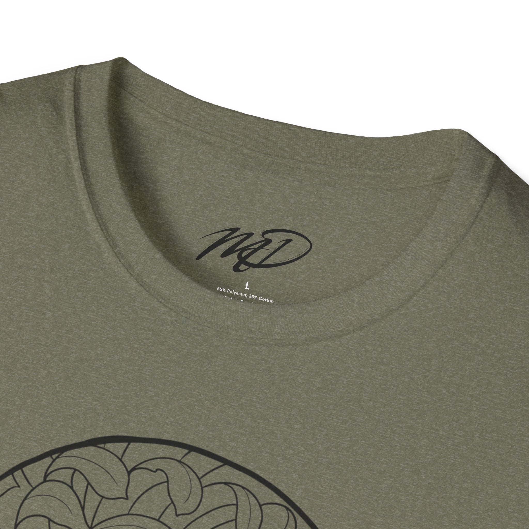 Floral Skull Unisex Softstyle T-Shirt