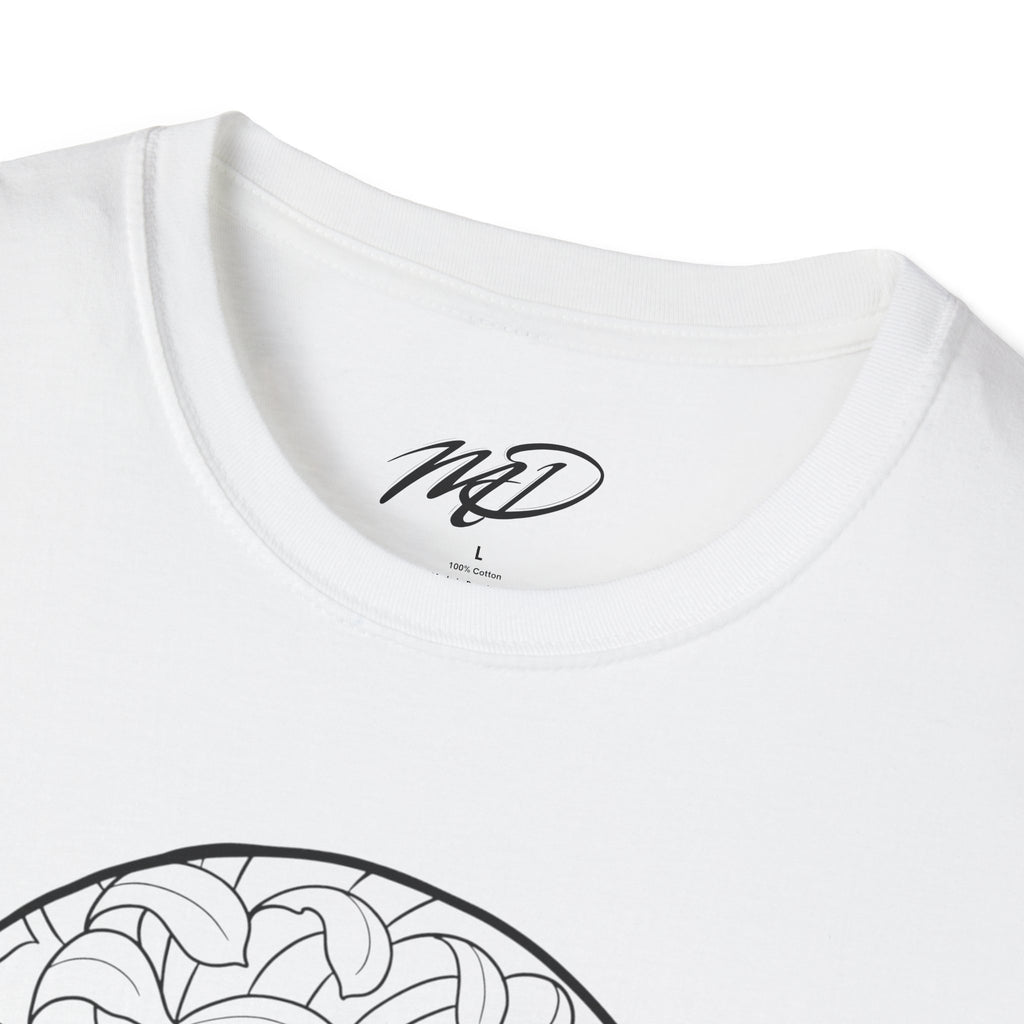 Floral Skull Unisex Softstyle T-Shirt