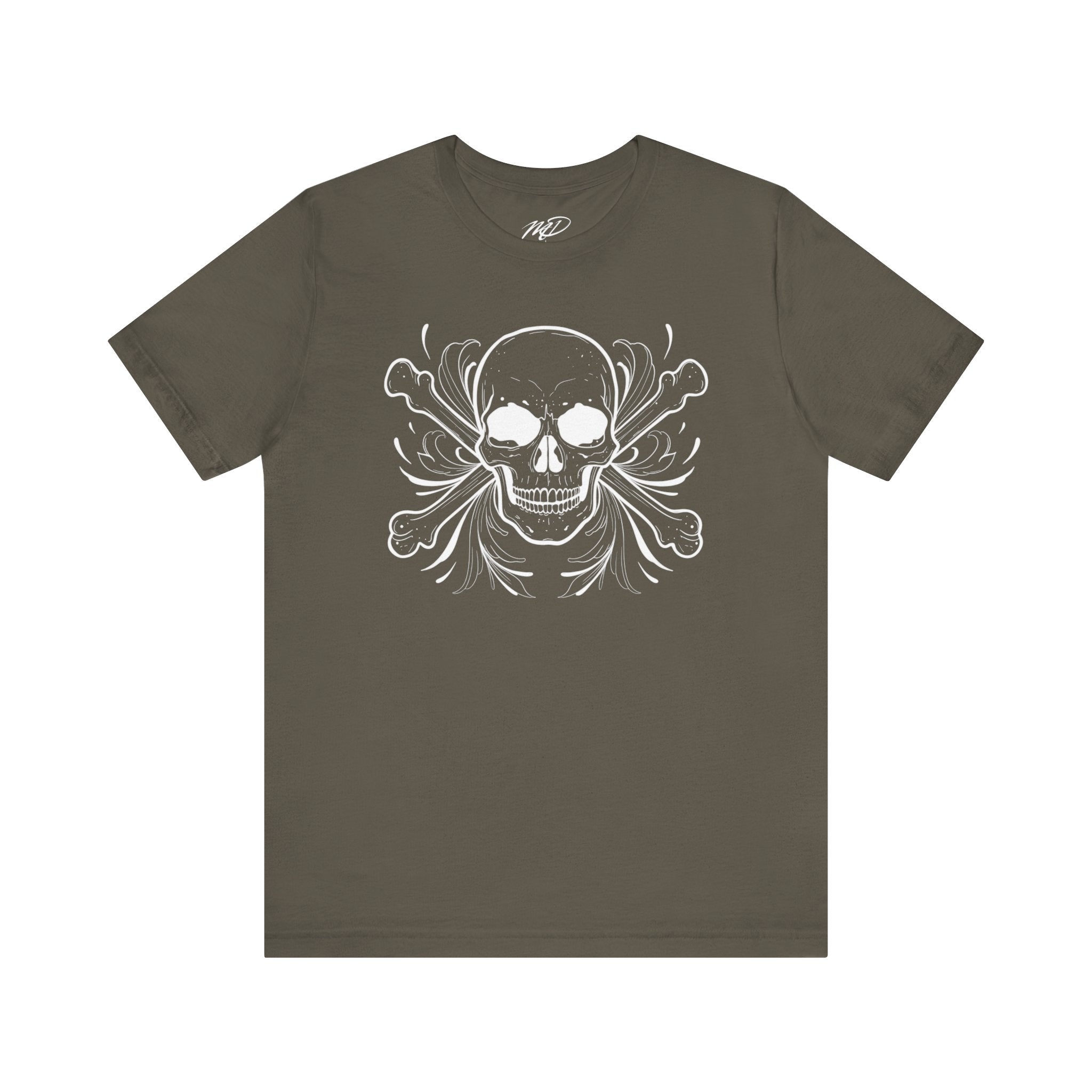 Skull and Bones Jersey Short Sleeve Tee