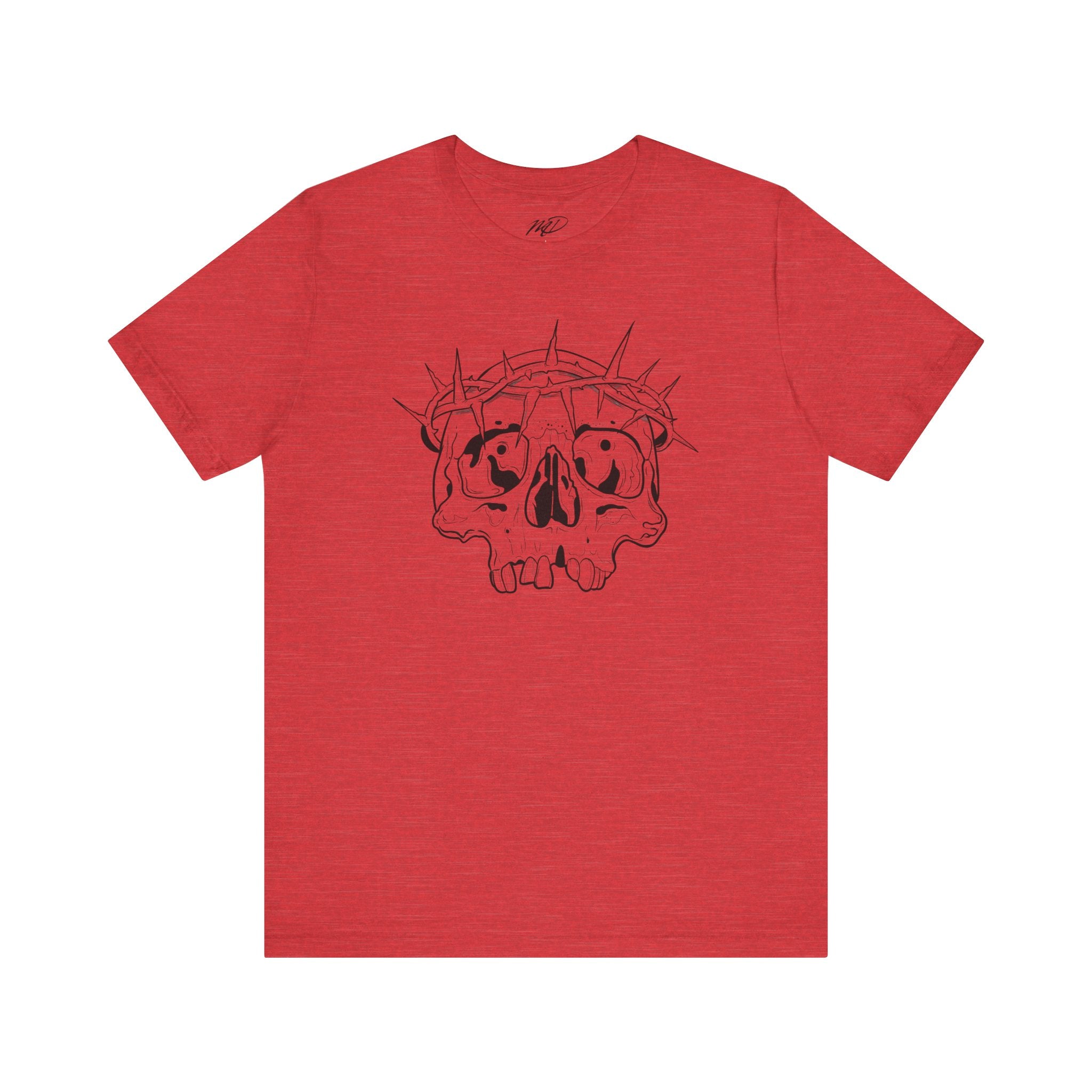 Thorned Skull  Jersey Short Sleeve Tee
