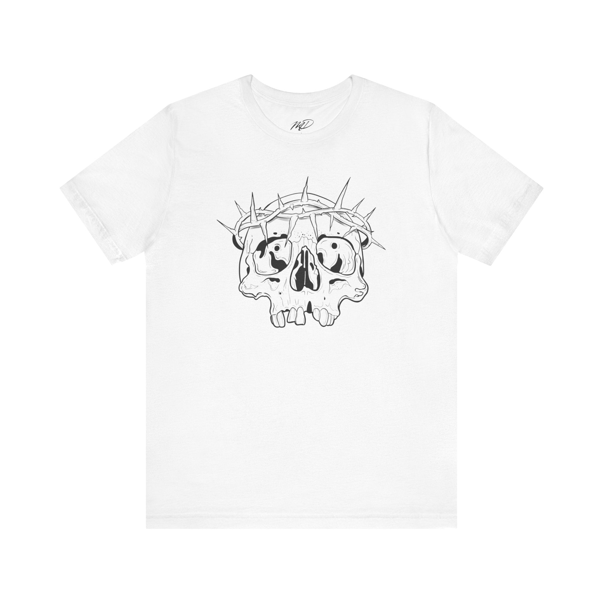 Thorned Skull  Jersey Short Sleeve Tee