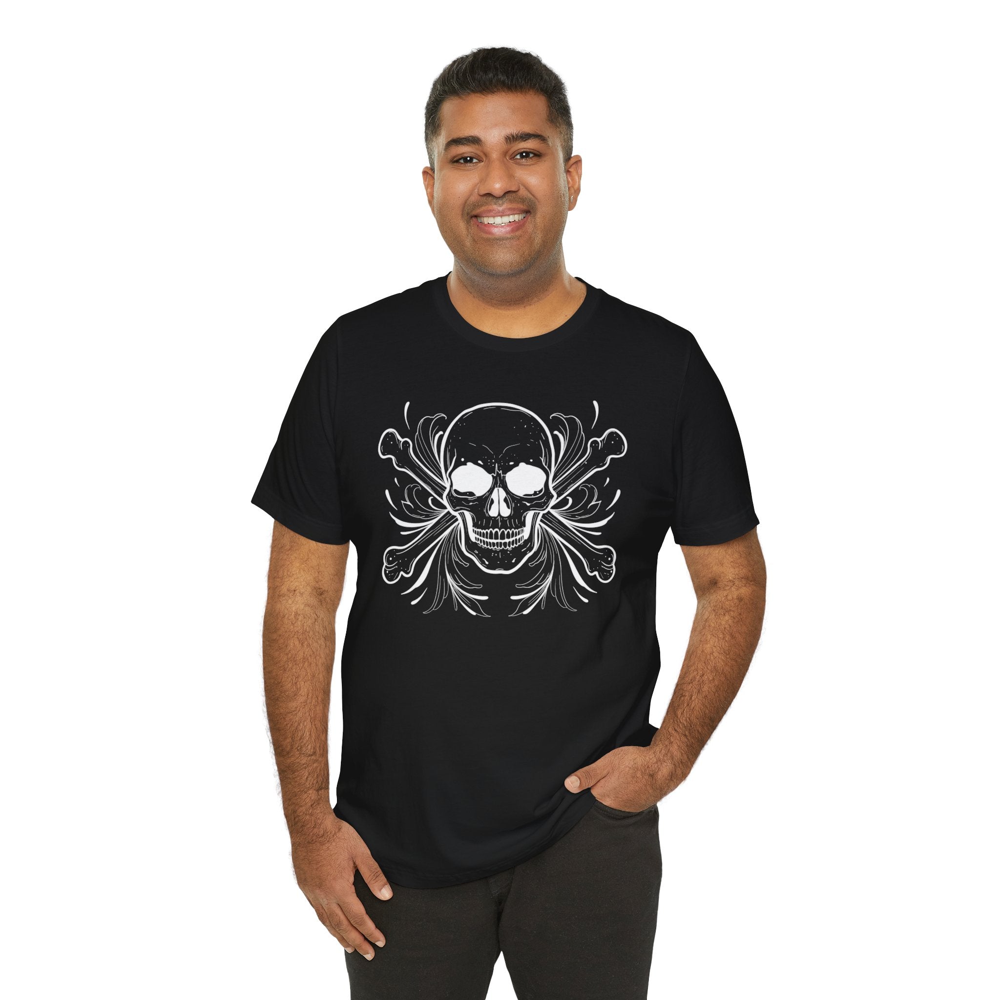 Skull and Bones Jersey Short Sleeve Tee