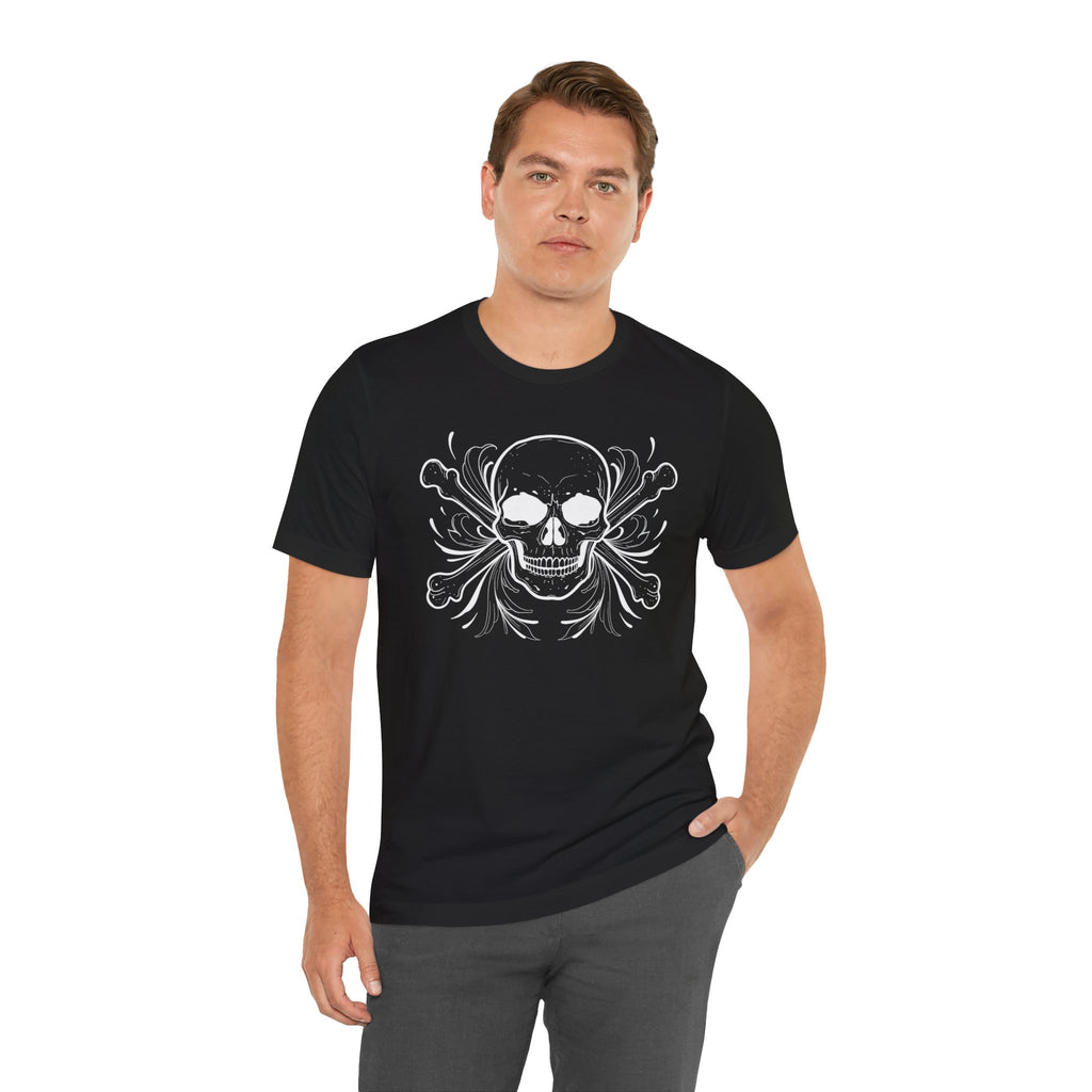 Skull and Bones Jersey Short Sleeve Tee
