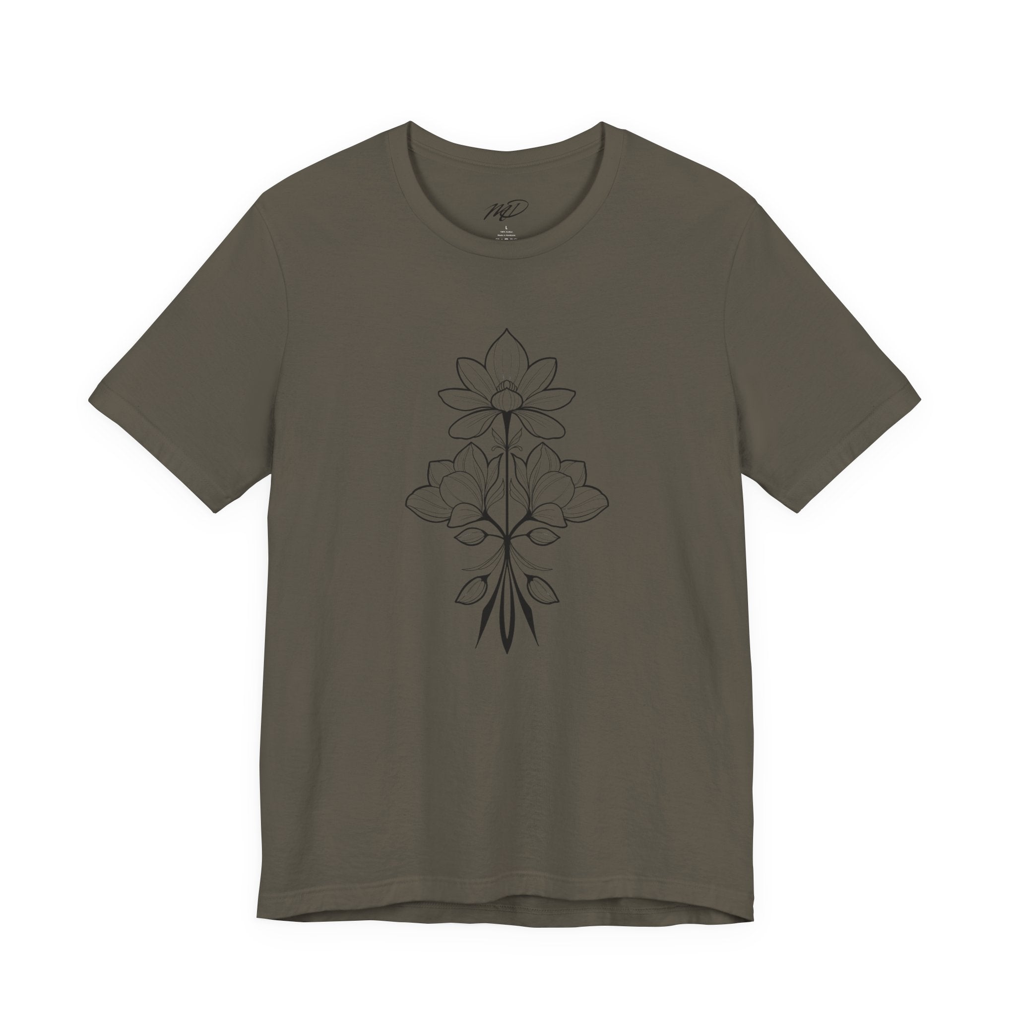 Flowers Jersey Short Sleeve Tee