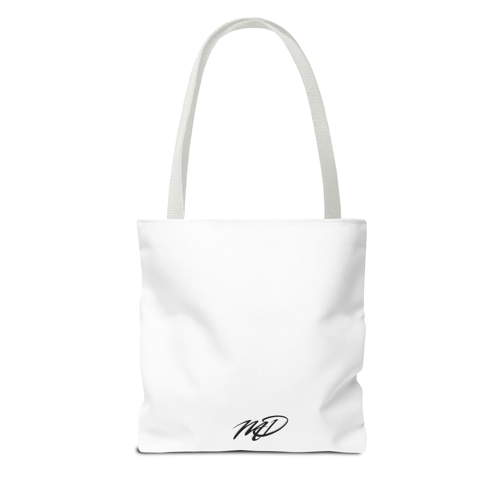 Floral Skull Tote Bag