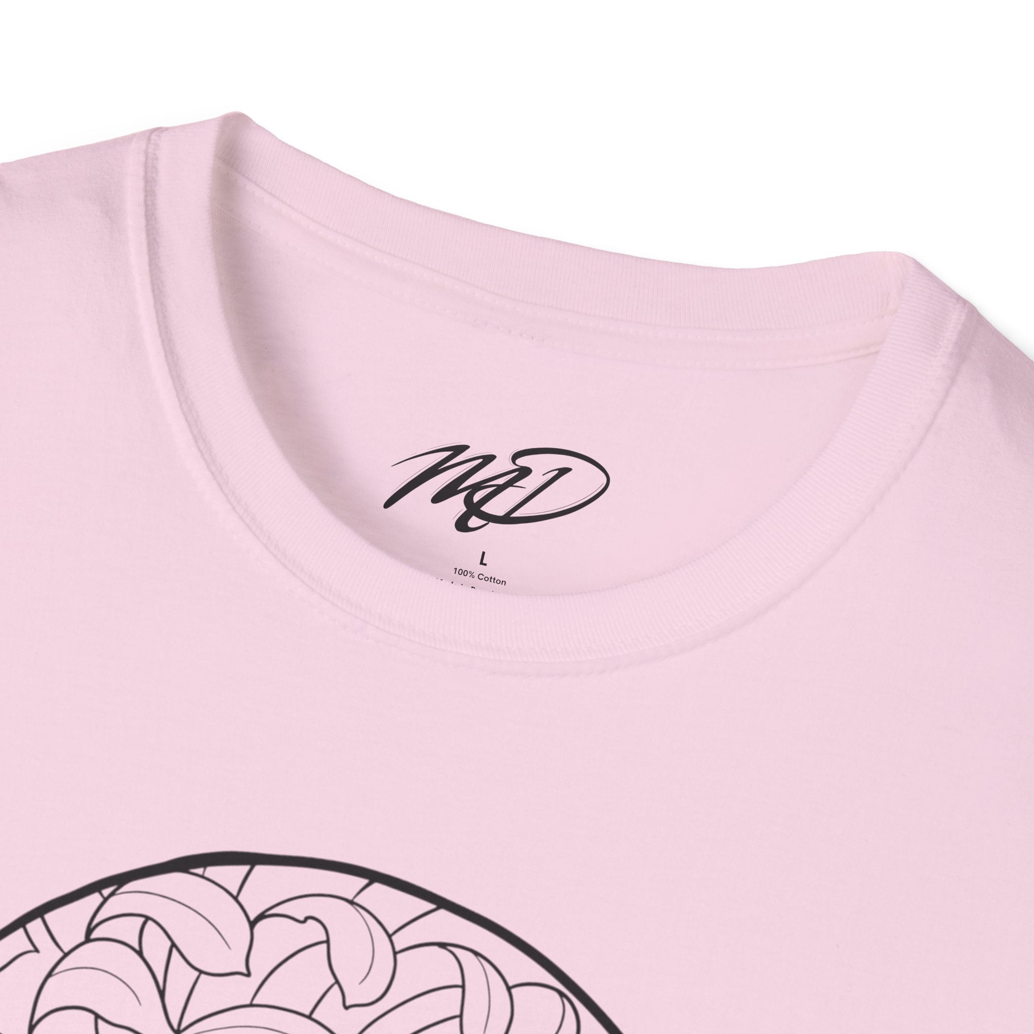 Floral Skull Unisex Softstyle T-Shirt