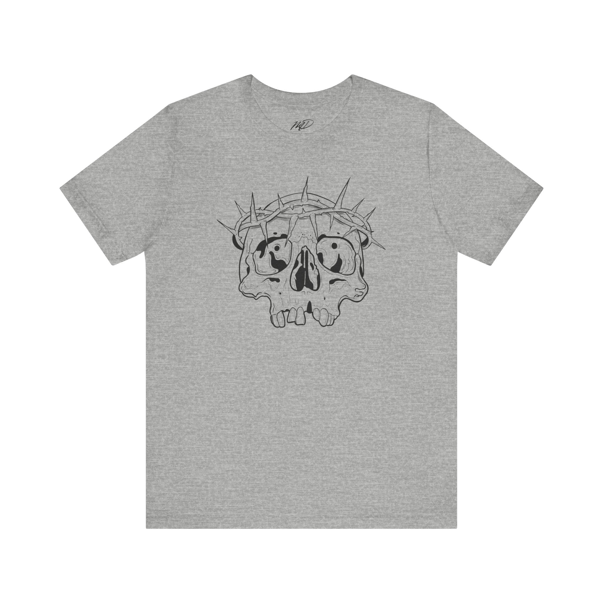 Thorned Skull  Jersey Short Sleeve Tee