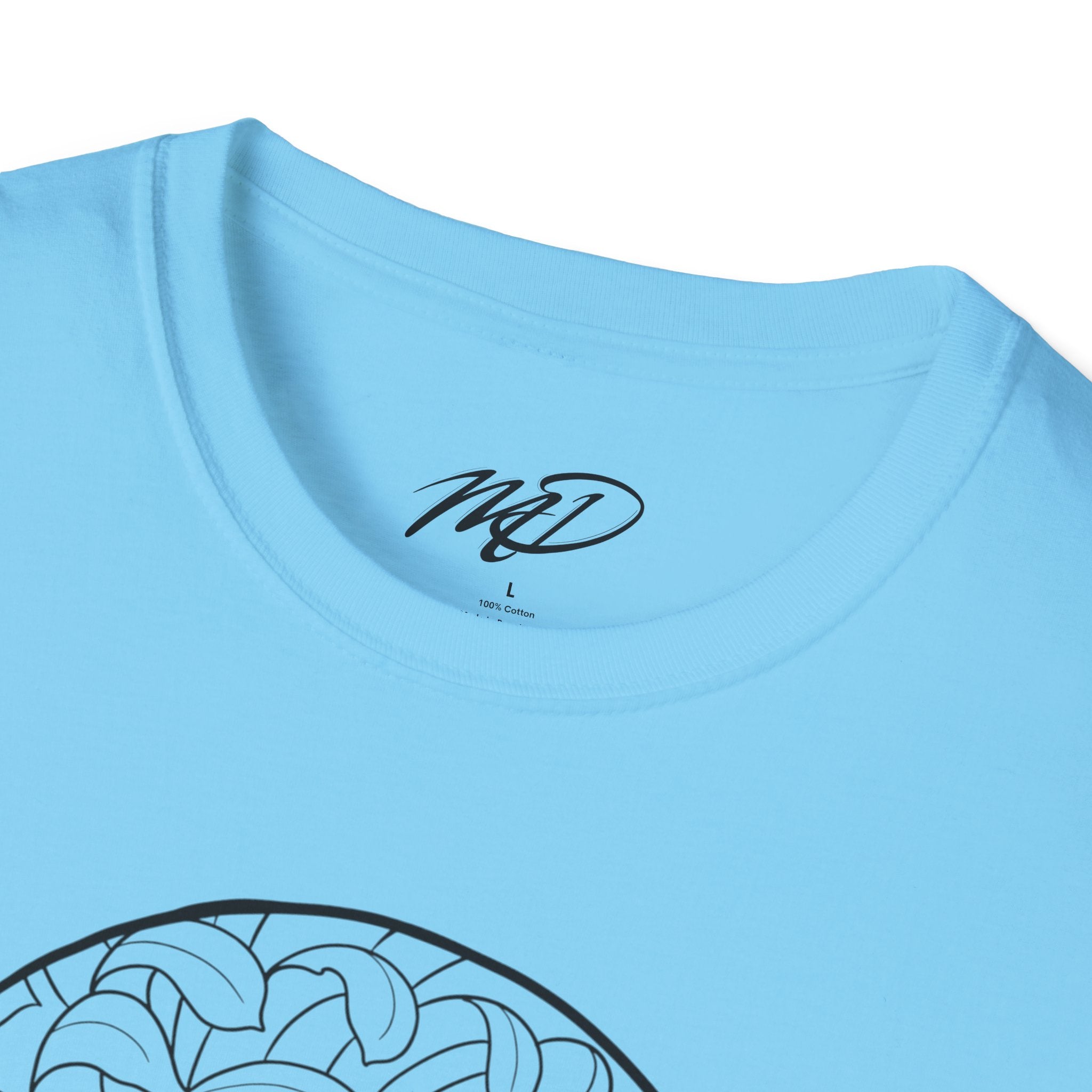 Floral Skull Unisex Softstyle T-Shirt